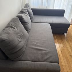 Gray Storage Sectional Sofa