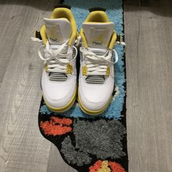 Jordan 4 Sulphur Yellow 