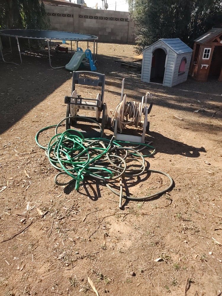 Hose Reels And Hoses-lot