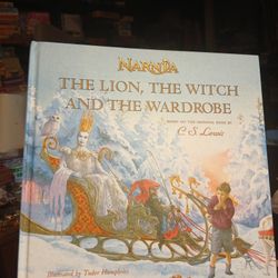picture book edition of The Lion, the Witch and the Wardrobe, based on the original novel by C. S. Lewis and illustrated by Tudor Humphries. 
