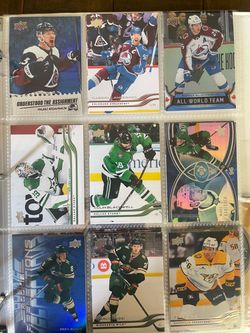 Upper Deck NHL Hockey Cards Lot of 9