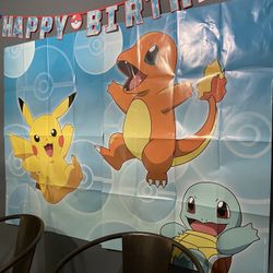 Pokémon Party Decor