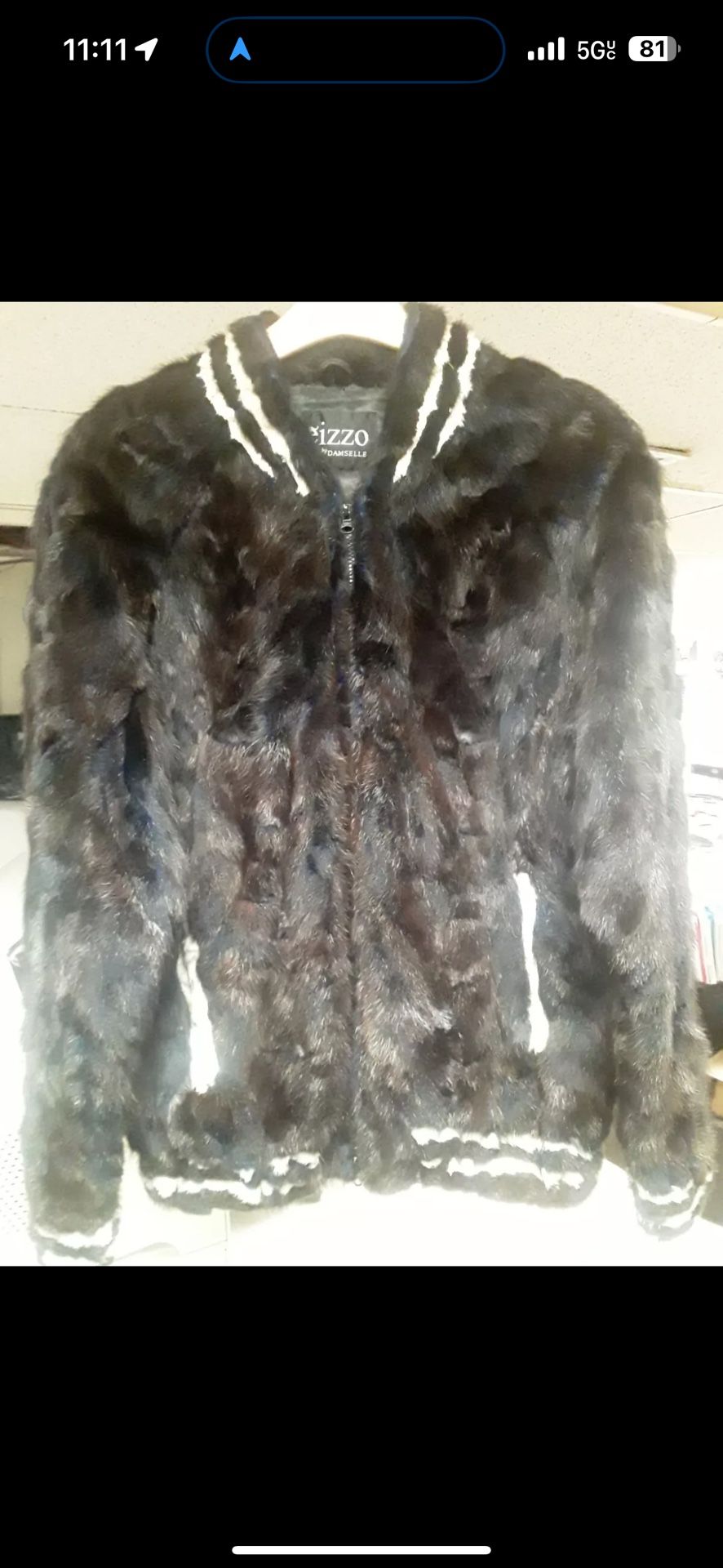 mink baseball bomber