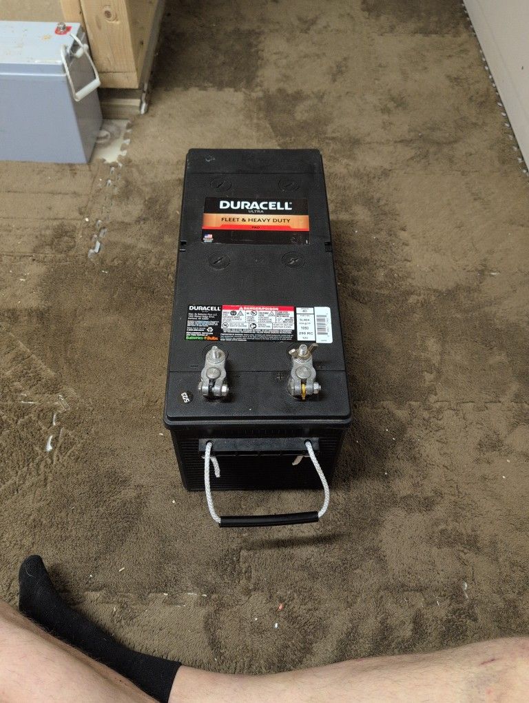 Duracell Ultra Fleet & Heavy Duty Pro 12V Commercial Battery