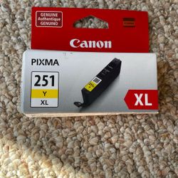 New Canon 251 Y Ink