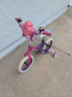 Toddler bicycle with training wheels