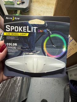 Bicycle wheel lights