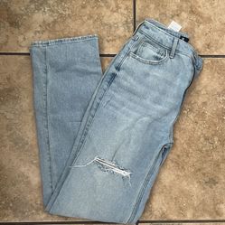 Hollister Straight Jeans Size 0R