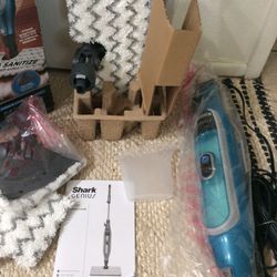 Brand New Shark Mop With Complete Attachments 