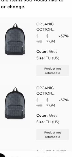 Armani exchanged pack pack