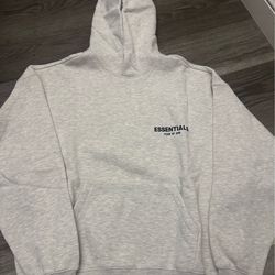 Essentials hoodie light oatmeal
