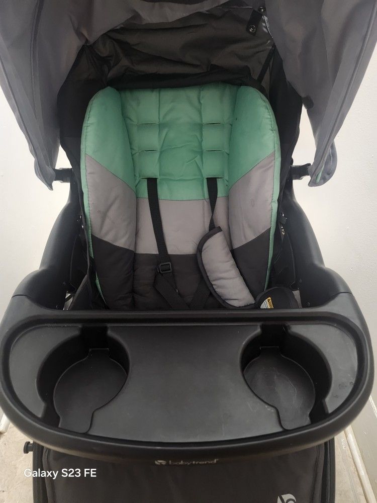 Baby Carriage And Car Seat 
