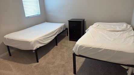 (2) twin bed sets