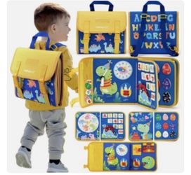 Toddler Go-To Backpack Busy Board