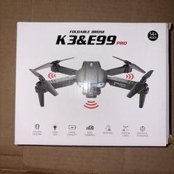 Black Foldable Drone K3 / E99 Pro – Obstacle Avoidance – NEW
