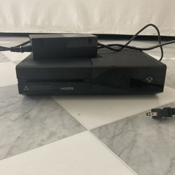Xbox One Tested Working Great Black 500g Console Only With Power Cable Microsoft Good Deal 