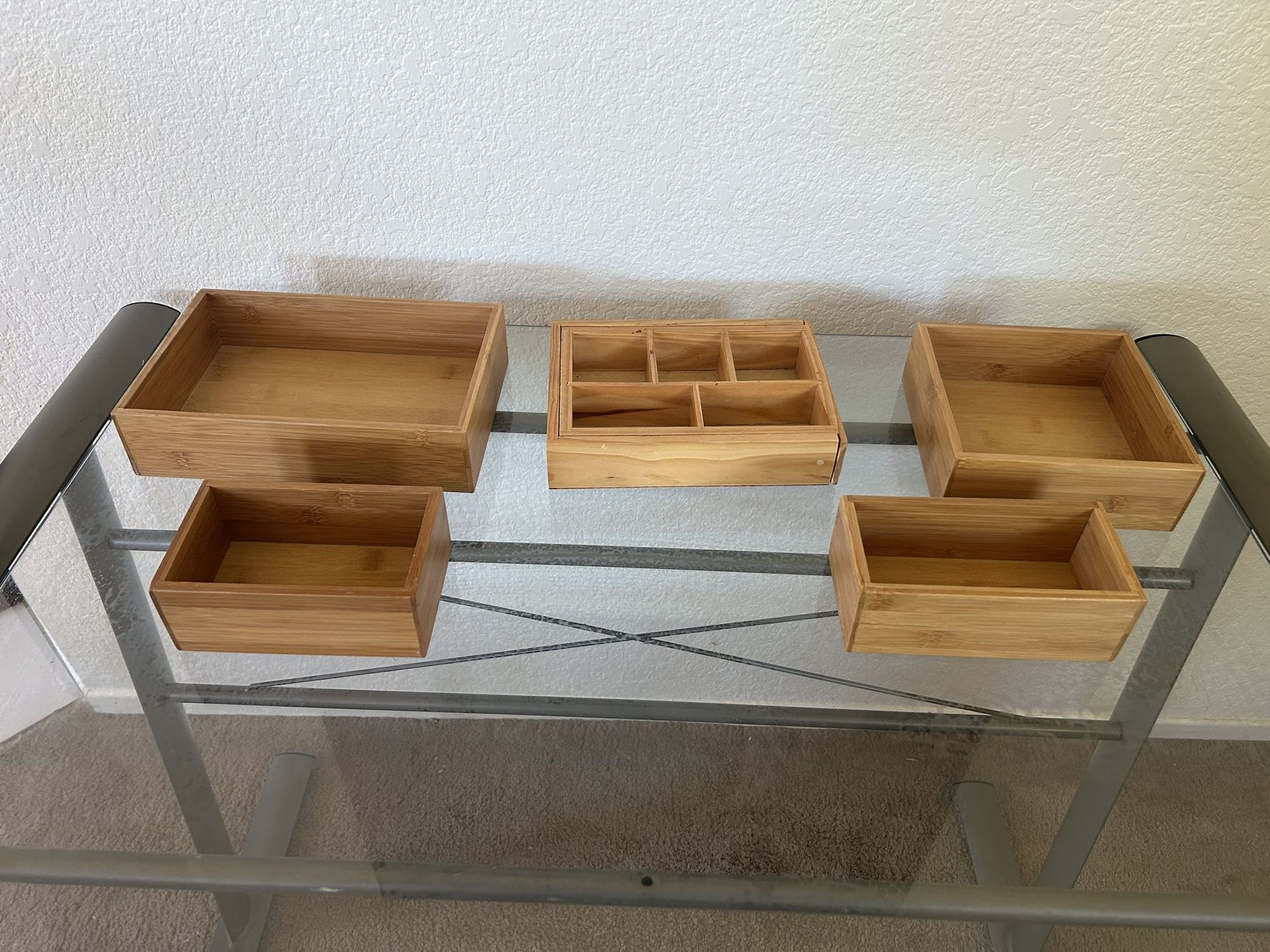 Desk organizers (wooden) for $1 Each
