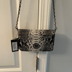 Snake Skin Crossbody Bag