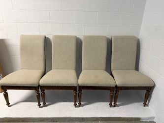 Set of 4 Upholstered Dining Chairs