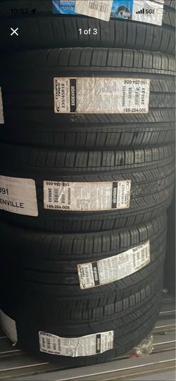 New tires 235/45R18 ENDEAVOR BSW $170 each plus tax plus installation and balance