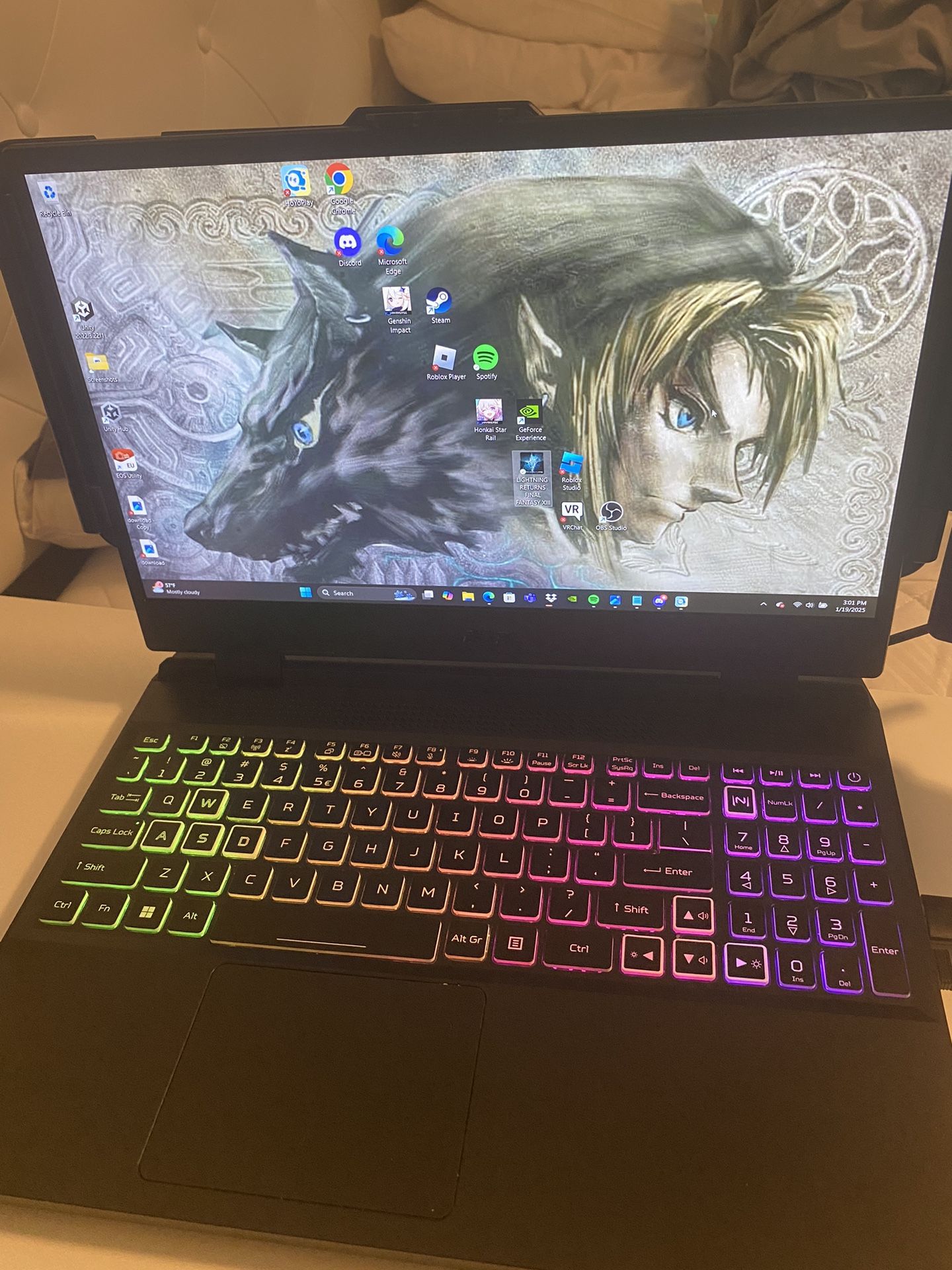 acer gaming laptop, headphones, mouse & dual monitor ❗️need gone like yesterday 😭❗️