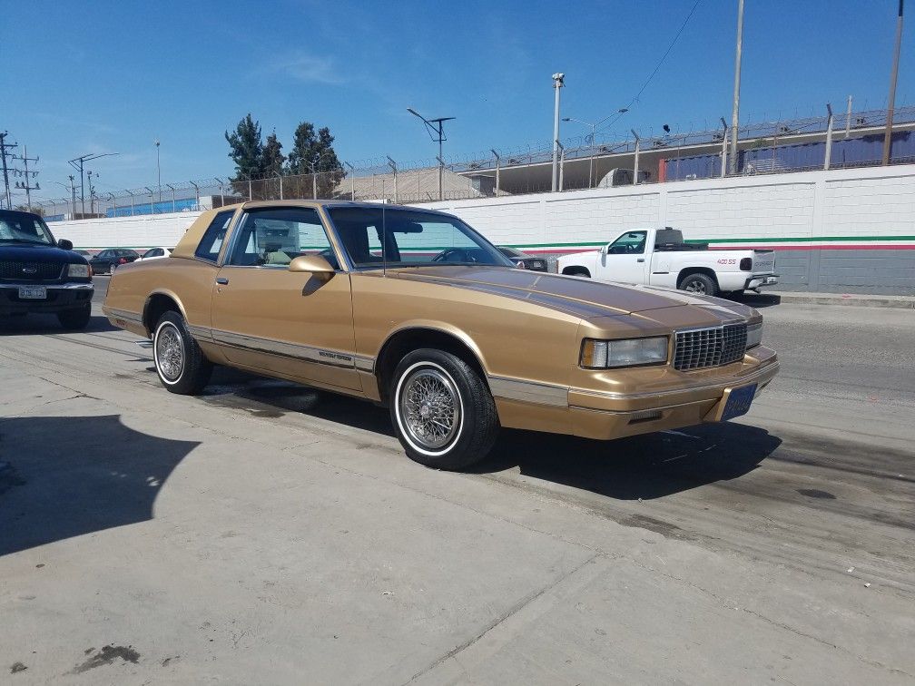 1986 Chevrolet Monte Carlo