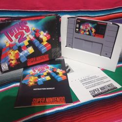 Super Nintendo Tetris 2 Cib