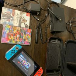 Nintendo switch console

