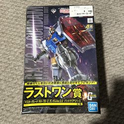 Bandai MG 1/100 RX-78-2 Gundam Ver. 2.0 Solid Clear Reverse – Ichiban Kuji Last One Prize