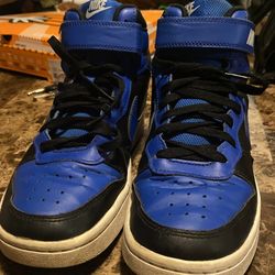 Nike  Court Borough 2 Mid Blue Royal 