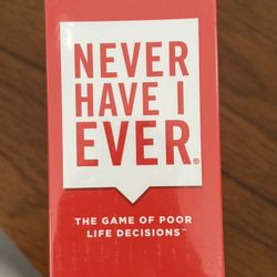 Never Have I Ever | The Kinda Dirty Classic Edition Adult Party Game of Poor Life Decisions for Interactive Game Night | Funny Outgoing Interactive Ad