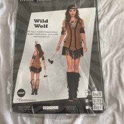 Wild Wolf Costume Size M