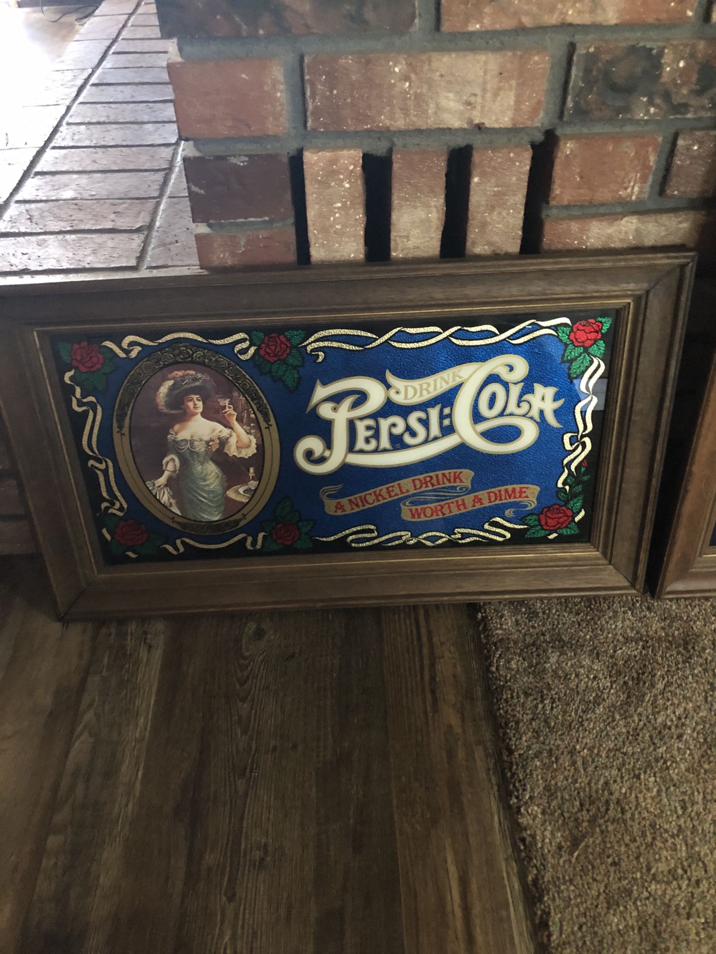Old Pepsi cola mirrors