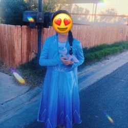 Elsa Dress size 7-8
