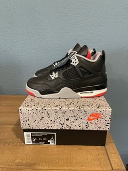 Jordan 4 bred reimagined NEW NO TRADES PRICE FIRM Size 5.5 Y