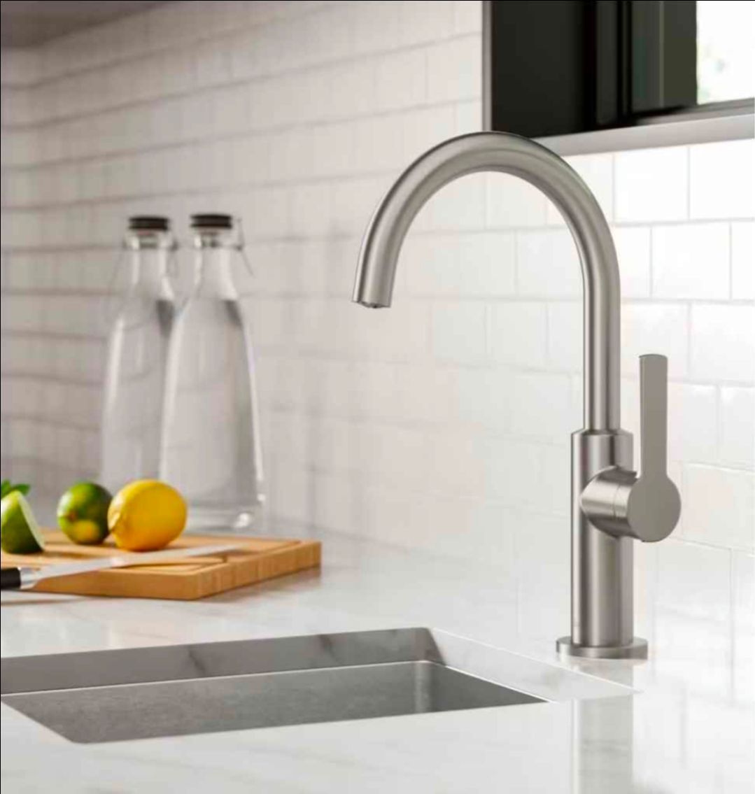 Grifo de barra de cocina de un solo mango 7436
