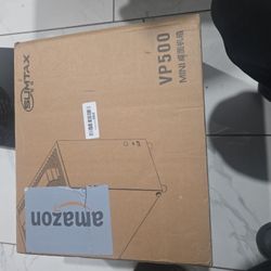 (107)
V500 Mini Portable M-ATX/ITX Computer Case, MINI-Tower CASE, Full Side Transparent Acrylic DIY Desktop Case with Handle, Support 320MM GPU Size 