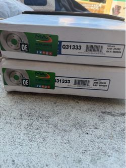 Rotors and break pads