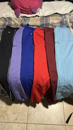 Fabletics scrub pants $20 each