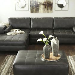 Nokomis Charcoal RAF Or LAF Sectional

