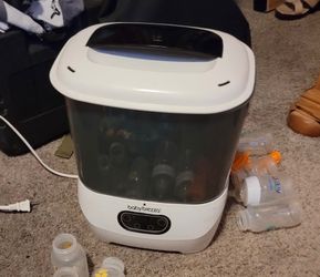 Baby Brezza electric bottle washing machine, used..$52.