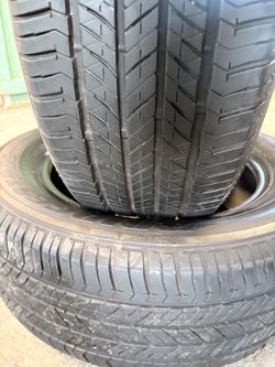 2 used tires 245/60/18 BRIDGESTONE DUELER HL