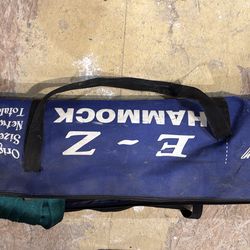 Hammock and fold up frame