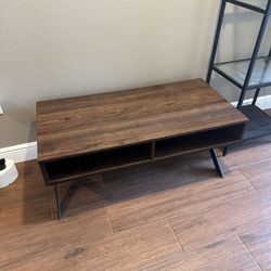 Wooden Rectangle Coffee Table 