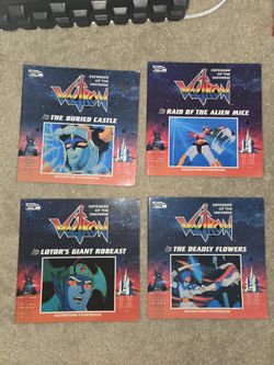 Lot of 4 Vintage 80's Voltron Defender of the Universe Play Value Books