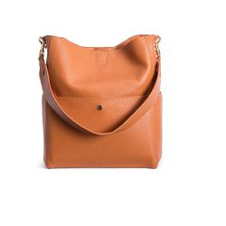 Soft Brown Leather Purse Womens All Leather Tote Handbag RFID Designer Bucket Crossbody Bag