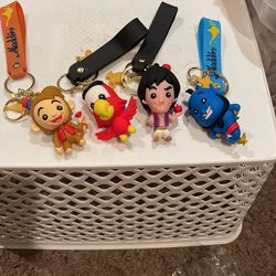 Aladdin keychains