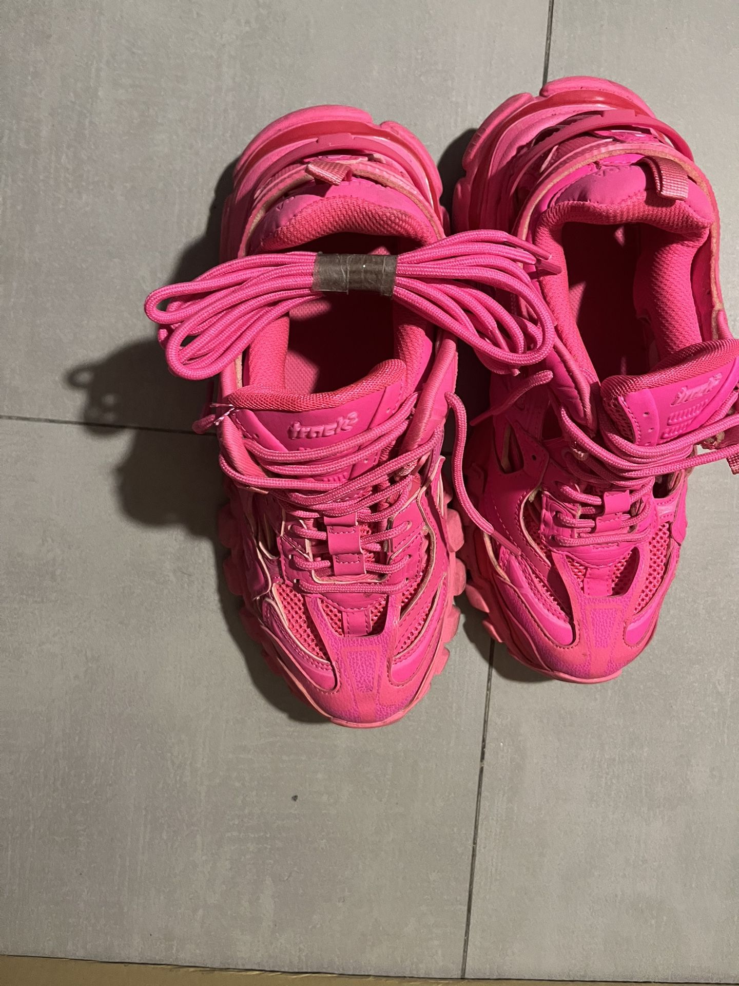 Balenciaga Track 2 Neon Pink Size 8 Women