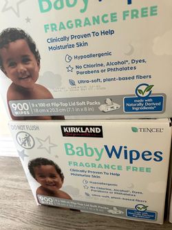 2 pack BabyWipes FRAGRANCE FREE (1800 wipes)