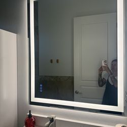 40x36 inch RGB LED Bathroom Mirror